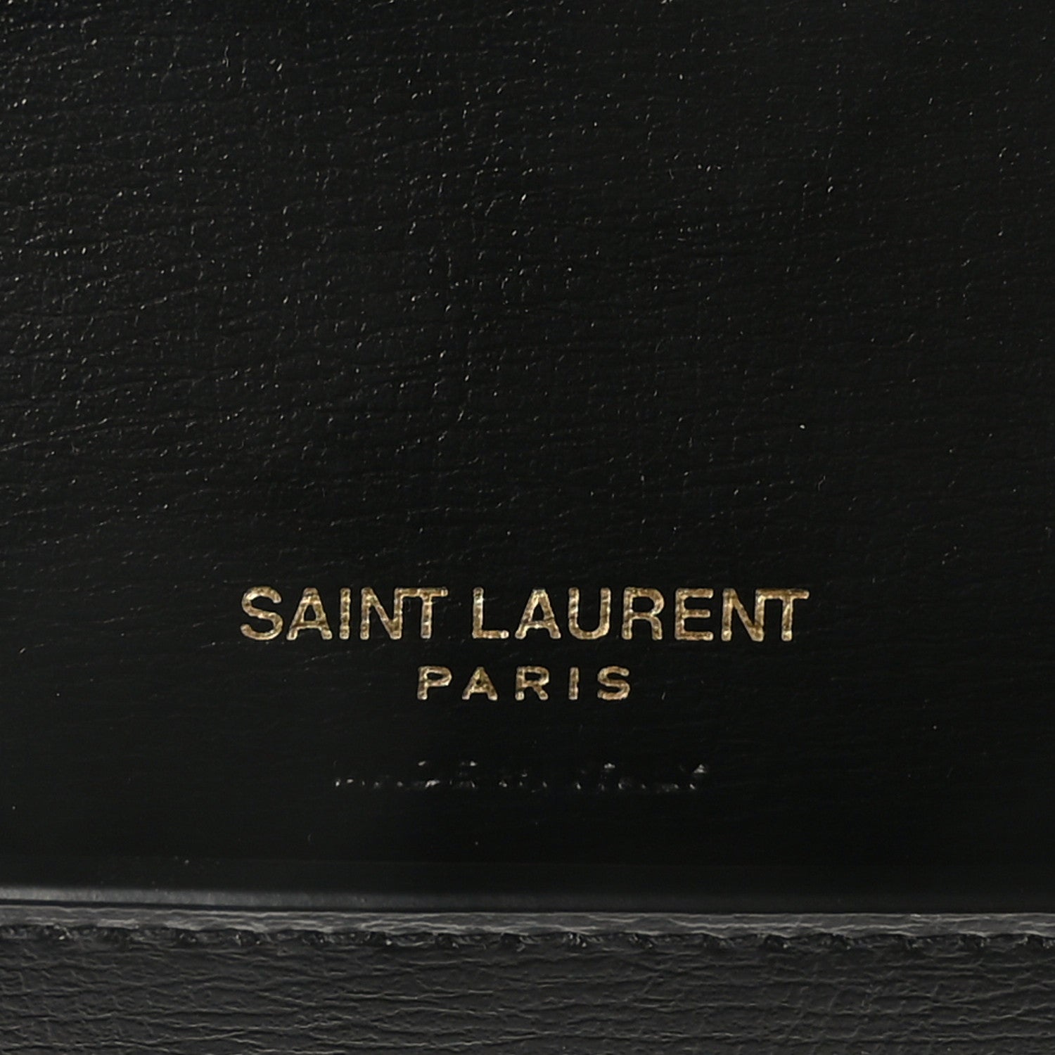 Saint Laurent Smooth Calfskin Monogram Phone Holder Crossbody Black 5 of 8
