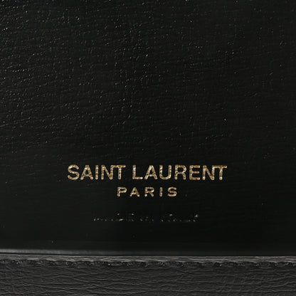 Saint Laurent Smooth Calfskin Monogram Phone Holder Crossbody Black 5 of 8