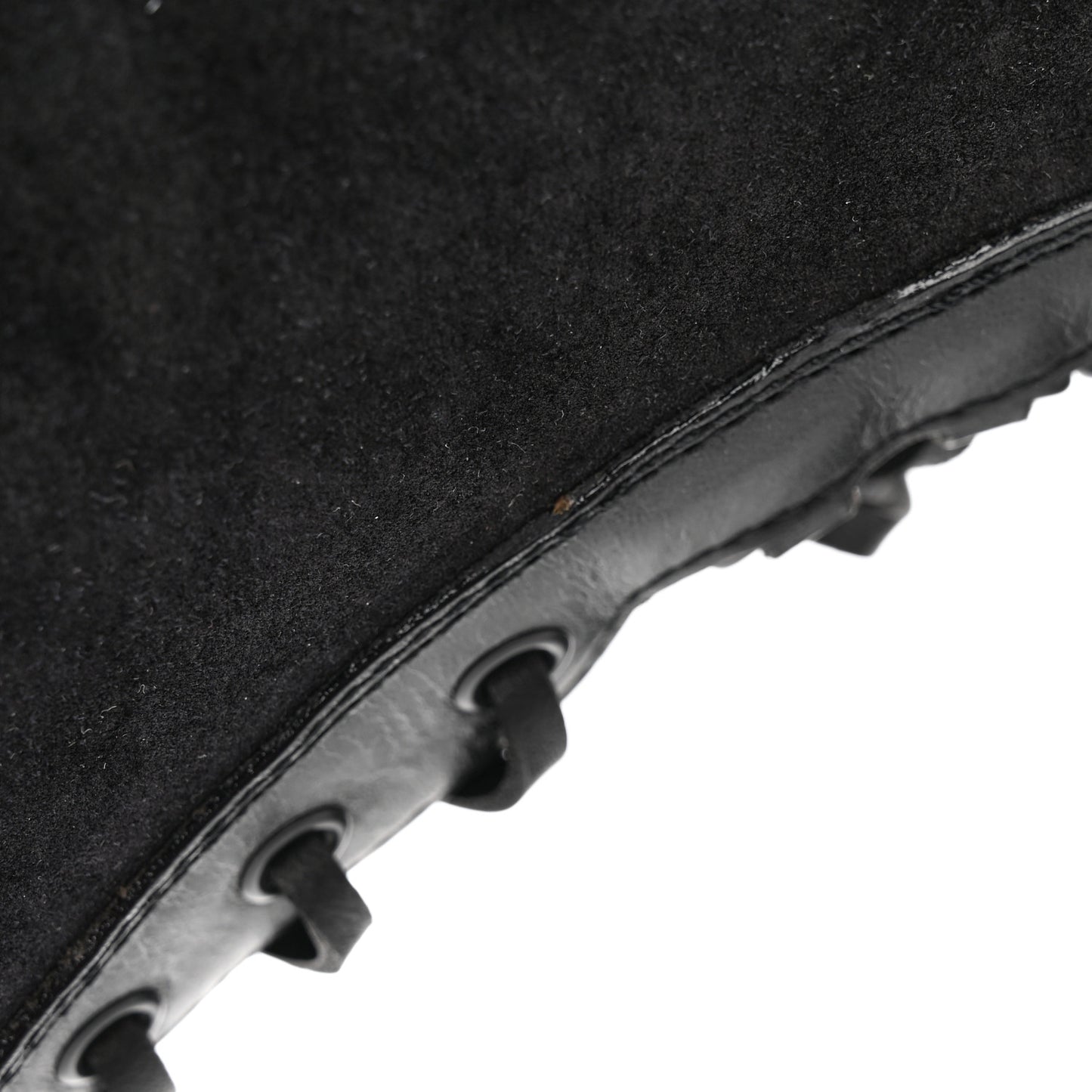 Suede Calfskin Monogram Laureate Platform Desert Boots 41 Black