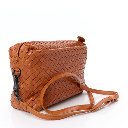 Bottega Veneta Nappa Intrecciato Crossbody Bag Dark Calvados 3 of 10