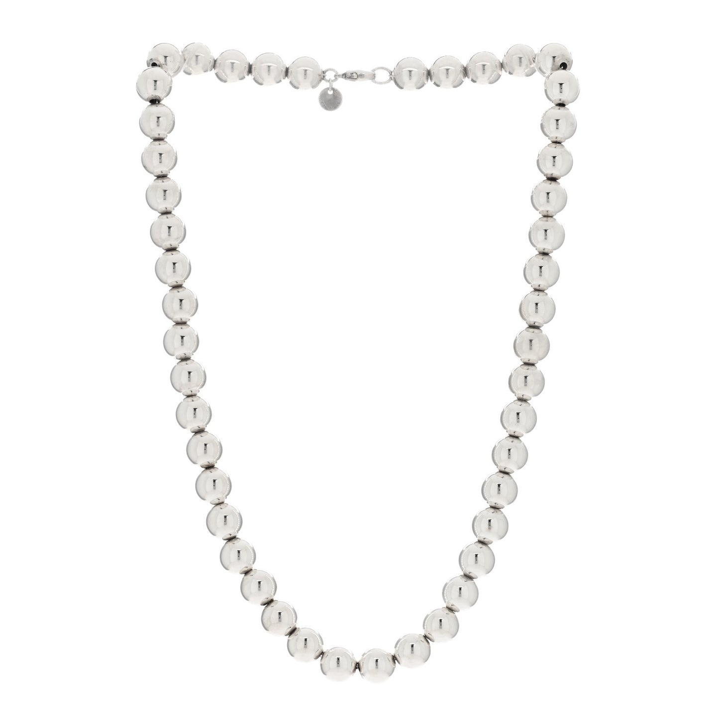 Sterling Silver 10mm Hardwear Ball Necklace