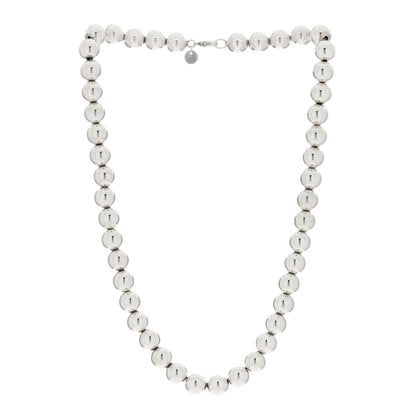 Tiffany Sterling Silver 10mm Hardwear Ball Necklace 2 of 3