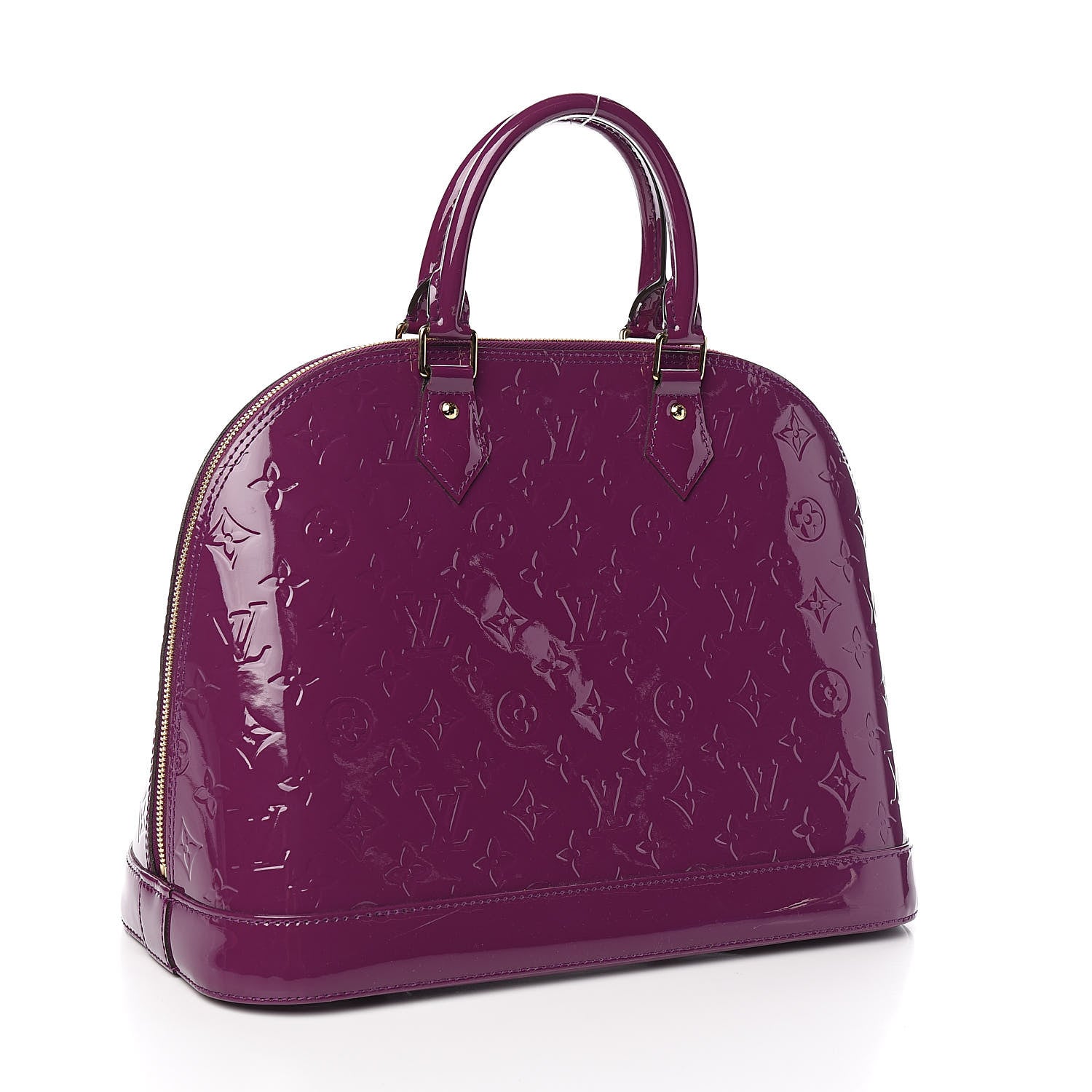 Louis Vuitton Vernis Alma MM Amethyste 3 of 10