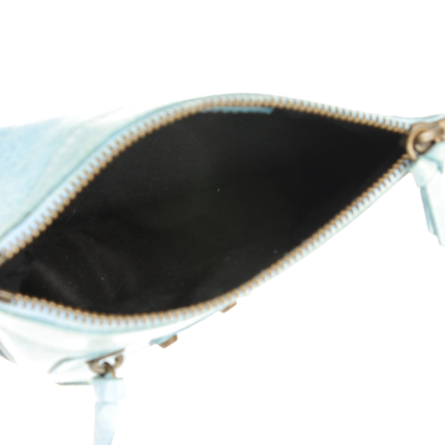 Chevre Classic Hardware M Porte-Monnaie Coin Purse Sky Blue