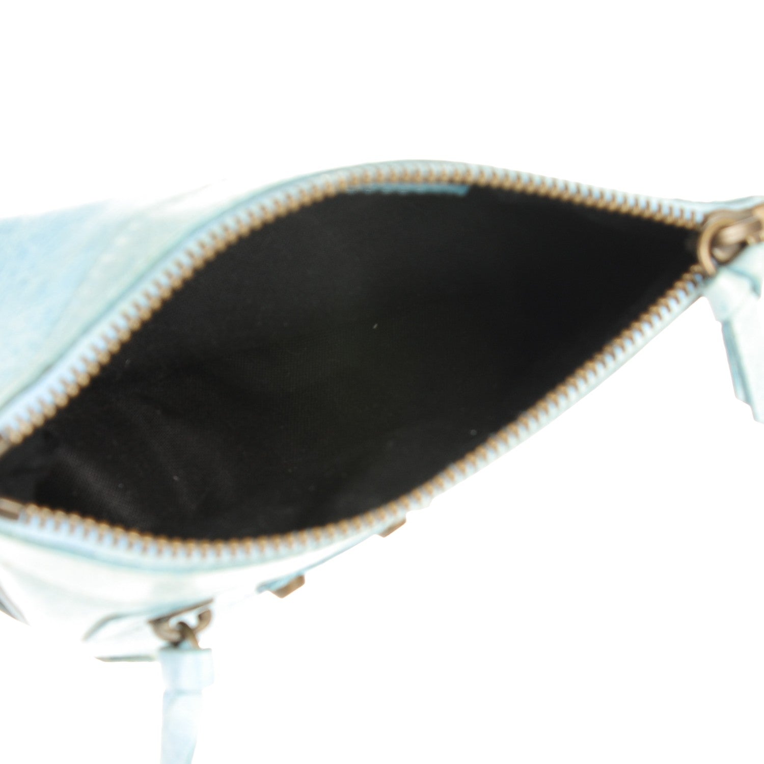 Balenciaga Chevre Classic Hardware M Porte-Monnaie Coin Purse Sky Blue 5 of 7