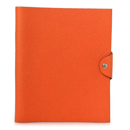 Hermes Togo Ulysse MM Notebook Cover Orange 1 of 7