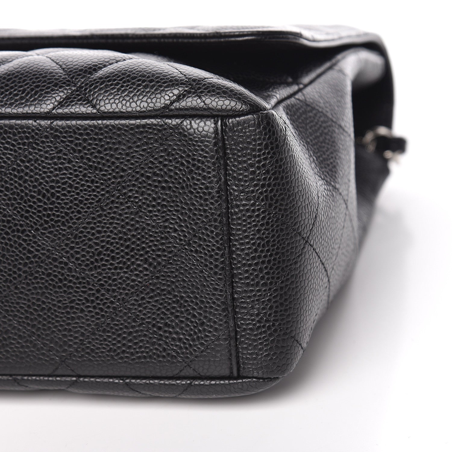 Chanel Caviar Quilted Maxi Single Flap Black 6 of 13