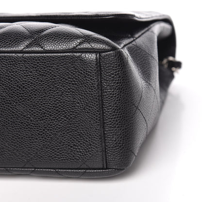 Chanel Caviar Quilted Maxi Single Flap Black 6 of 13