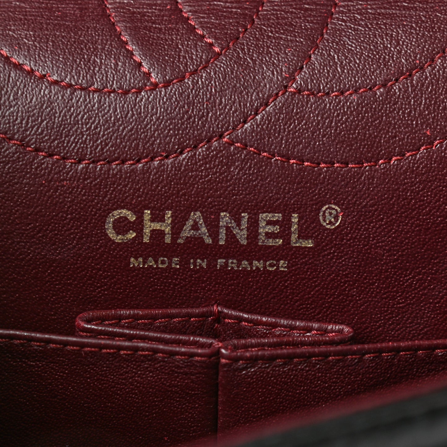 Aged Calfskin Quilted 2.55 Reissue 226 Flap Navy Blue