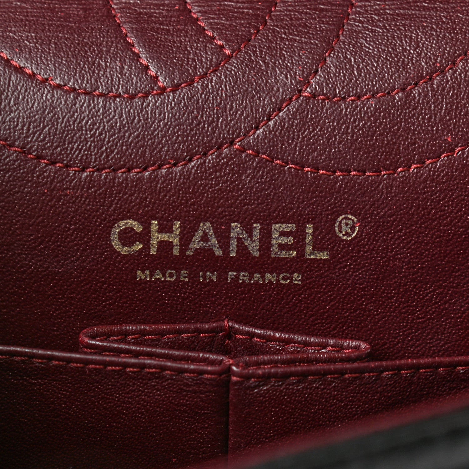 Chanel Aged Calfskin Quilted 2.55 Reissue 226 Flap Navy Blue 6 of 11
