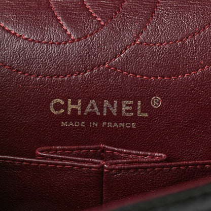 Chanel Aged Calfskin Quilted 2.55 Reissue 226 Flap Navy Blue 6 of 11
