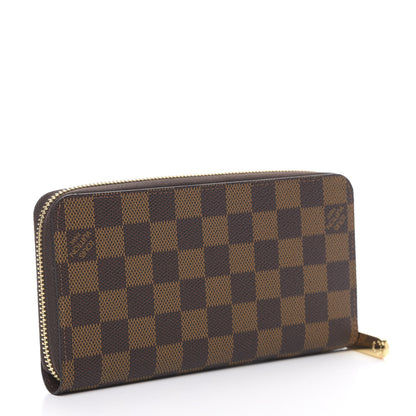 Louis Vuitton Damier Ebene Zippy Wallet 2 of 7