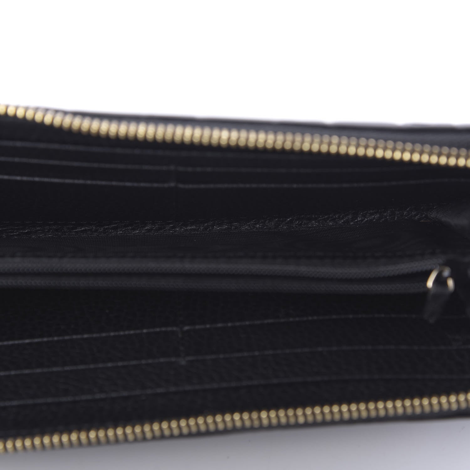 Gucci Guccissima Donna Long Wallet Black 5 of 10