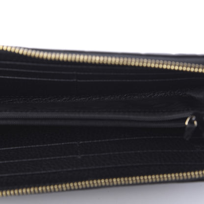 Gucci Guccissima Donna Long Wallet Black 5 of 10
