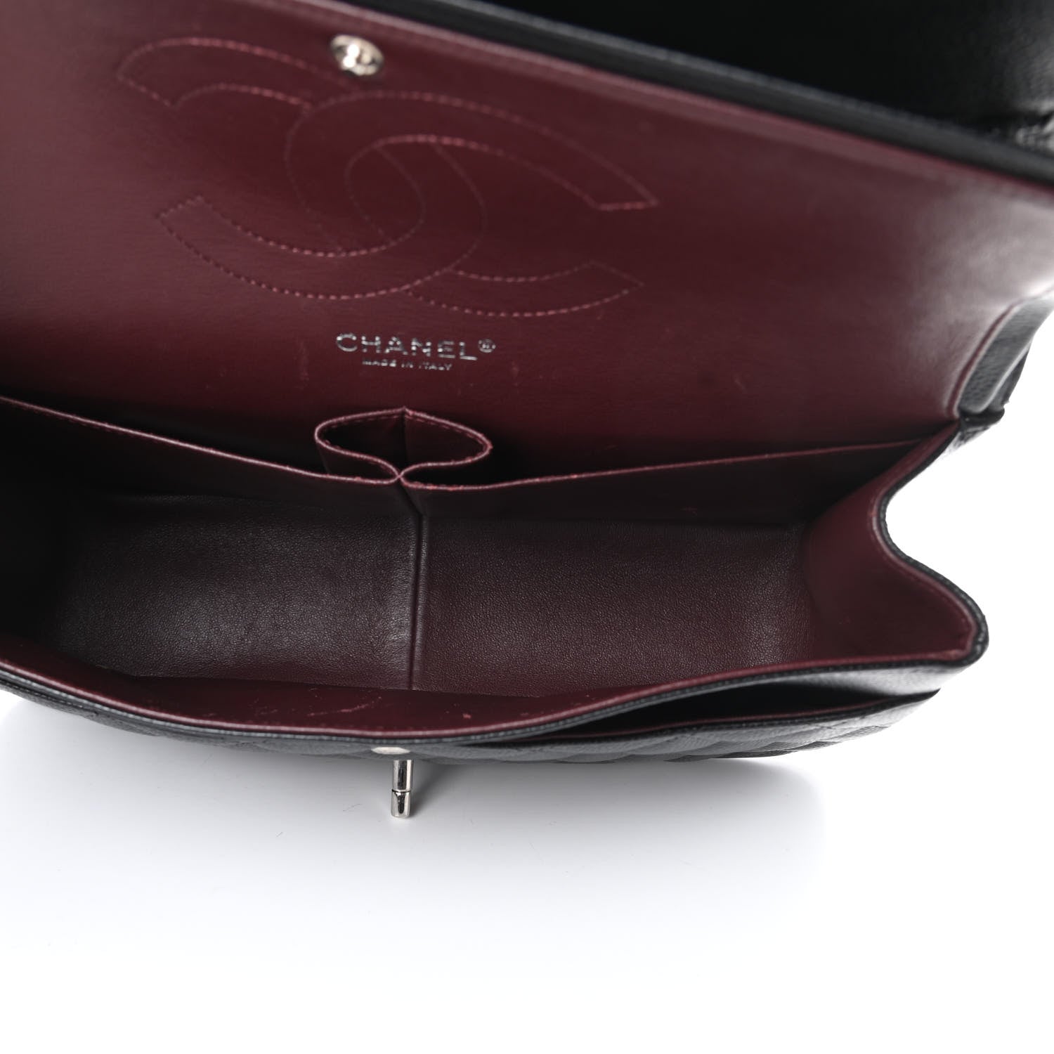 Chanel Caviar Quilted Jumbo Double Flap Black 5 of 16