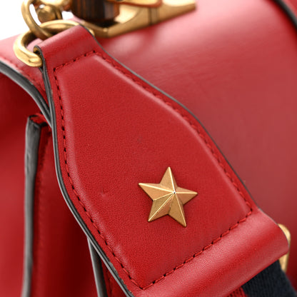 Gucci Moon Calfskin Web Medium Dionysus Bamboo Top Handle Bag Hibiscus Red 11 of 11