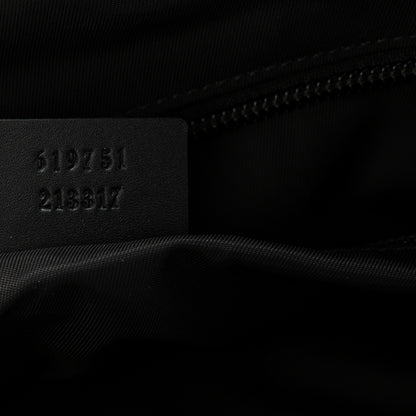 Gucci Techno Canvas Web Top Handle Shoulder Bag Black 12 of 19