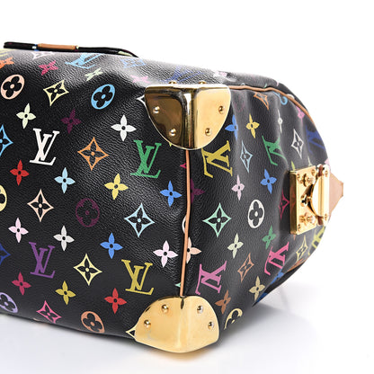 Louis Vuitton Monogram Multicolor Speedy 30 Black 7 of 13