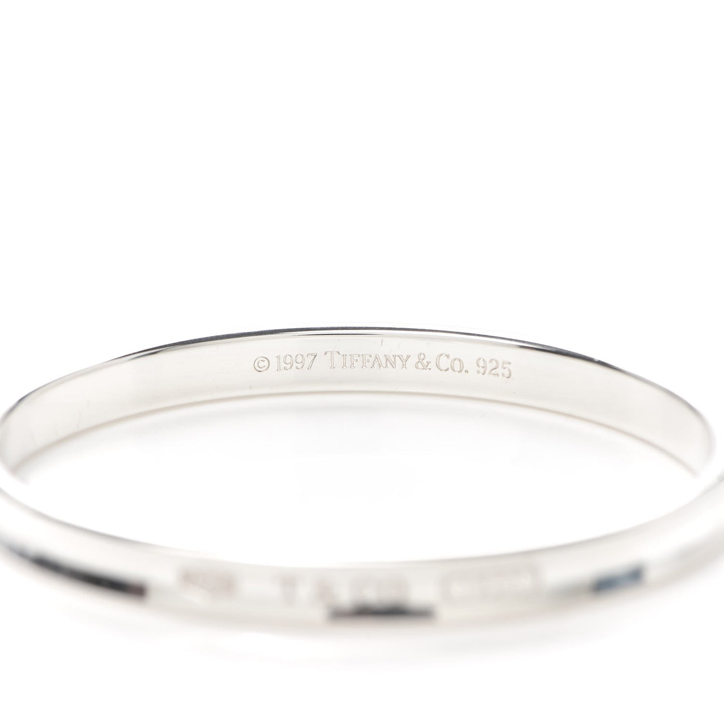 Sterling Silver Narrow 1837 Bangle Bracelet