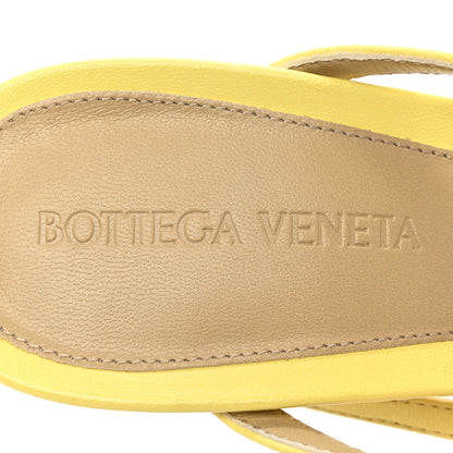 Bottega Veneta Lambskin Stretch Multi Strap 90mm Sandals 37 Lemonade 7 of 10