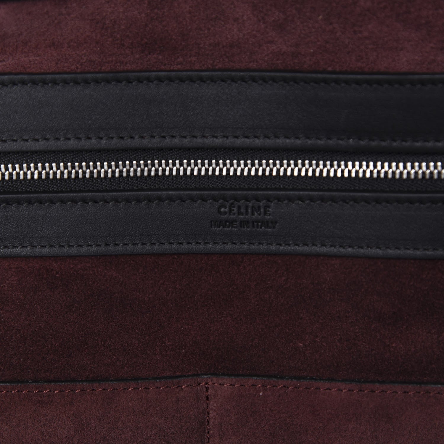 Celine Smooth Calfskin Small Coulisse Cabas Black 9 of 10