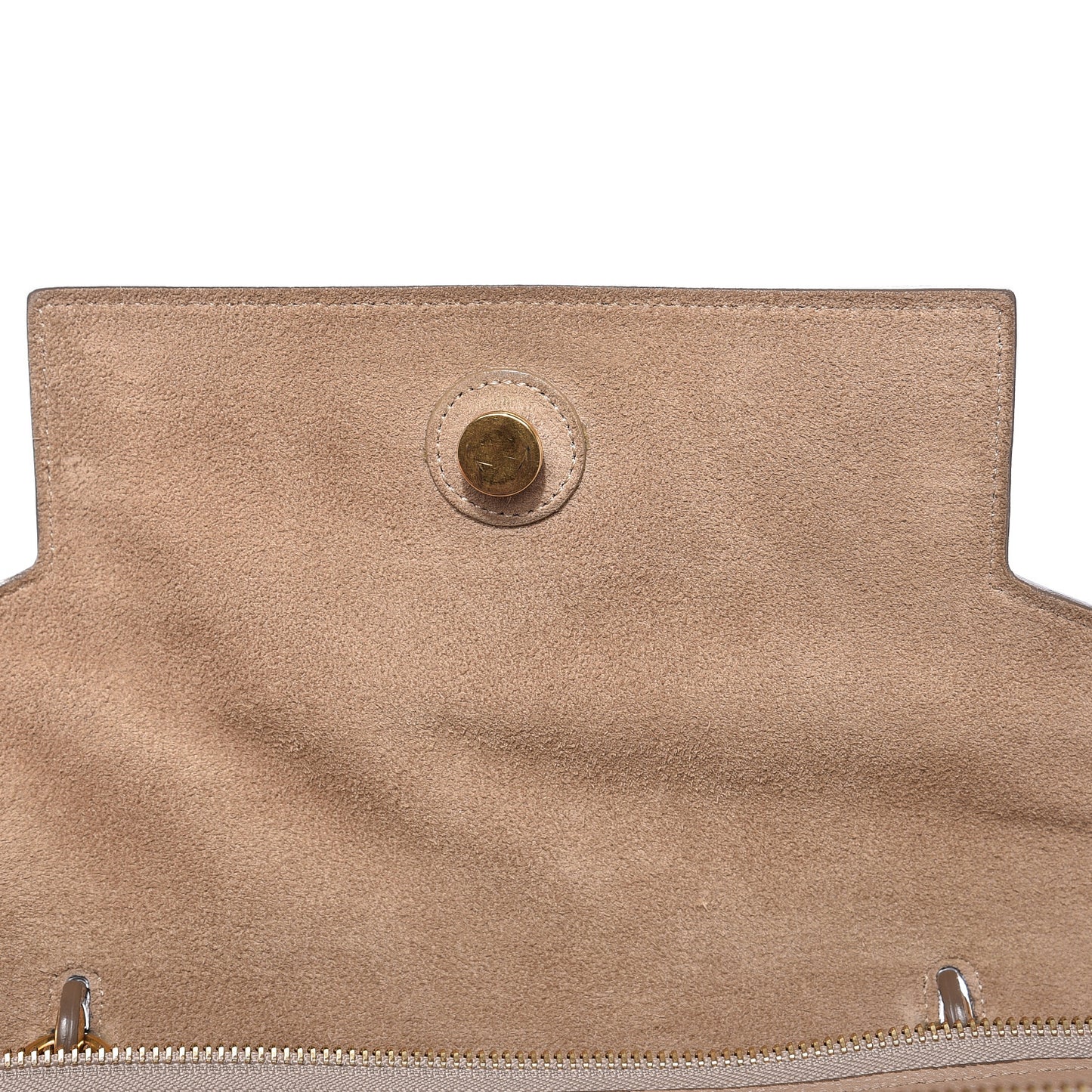 Grained Calfskin Mini Belt Bag Light Taupe
