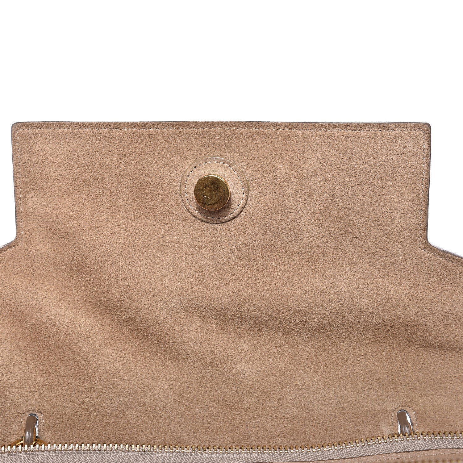 Celine Grained Calfskin Mini Belt Bag Light Taupe 7 of 14