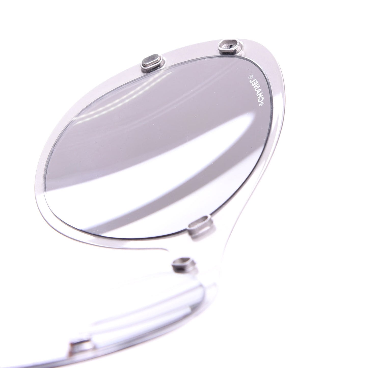Clip On Sunglasses 71230 Mirror Grey Black