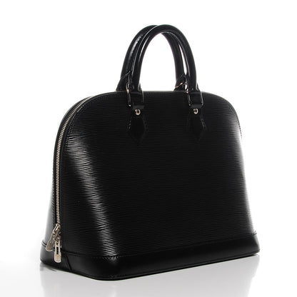 Louis Vuitton Epi Alma PM Black 3 of 7
