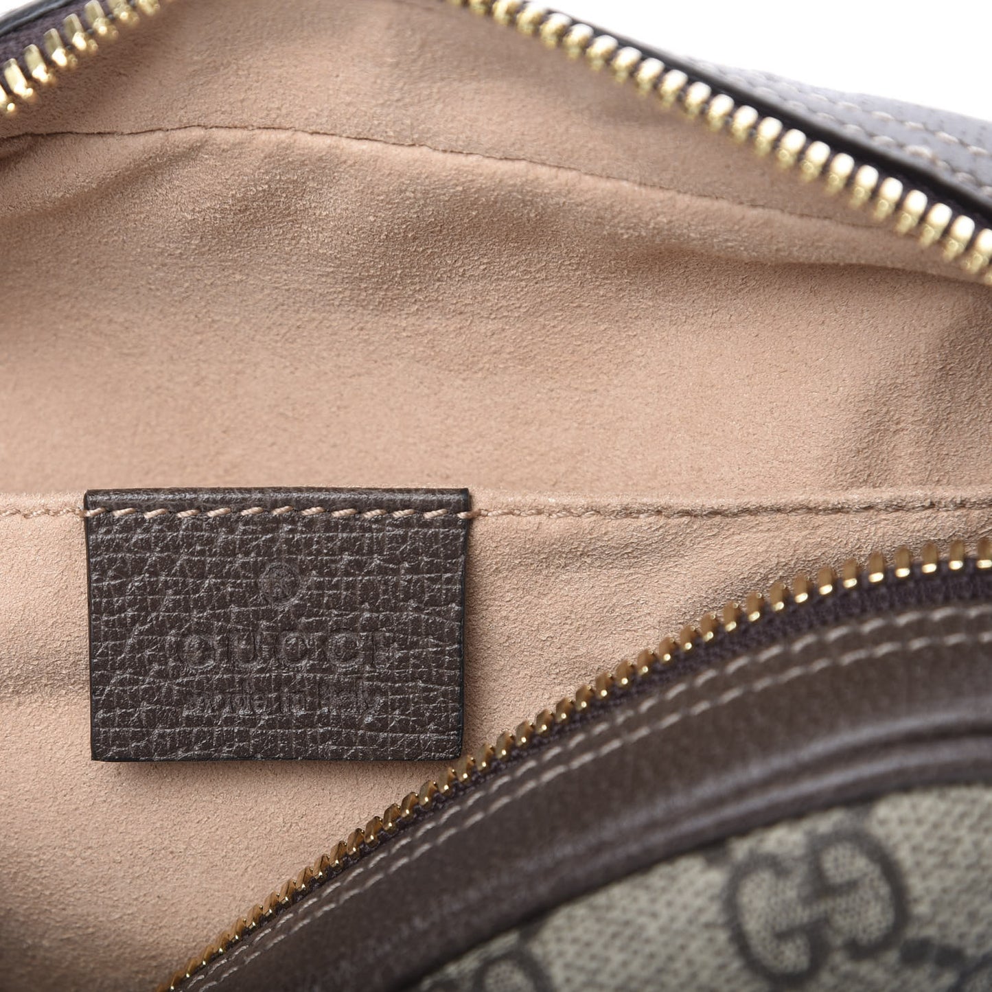 GG Supreme Monogram Small Ophidia Belt Bag 65 26 Dark Brown