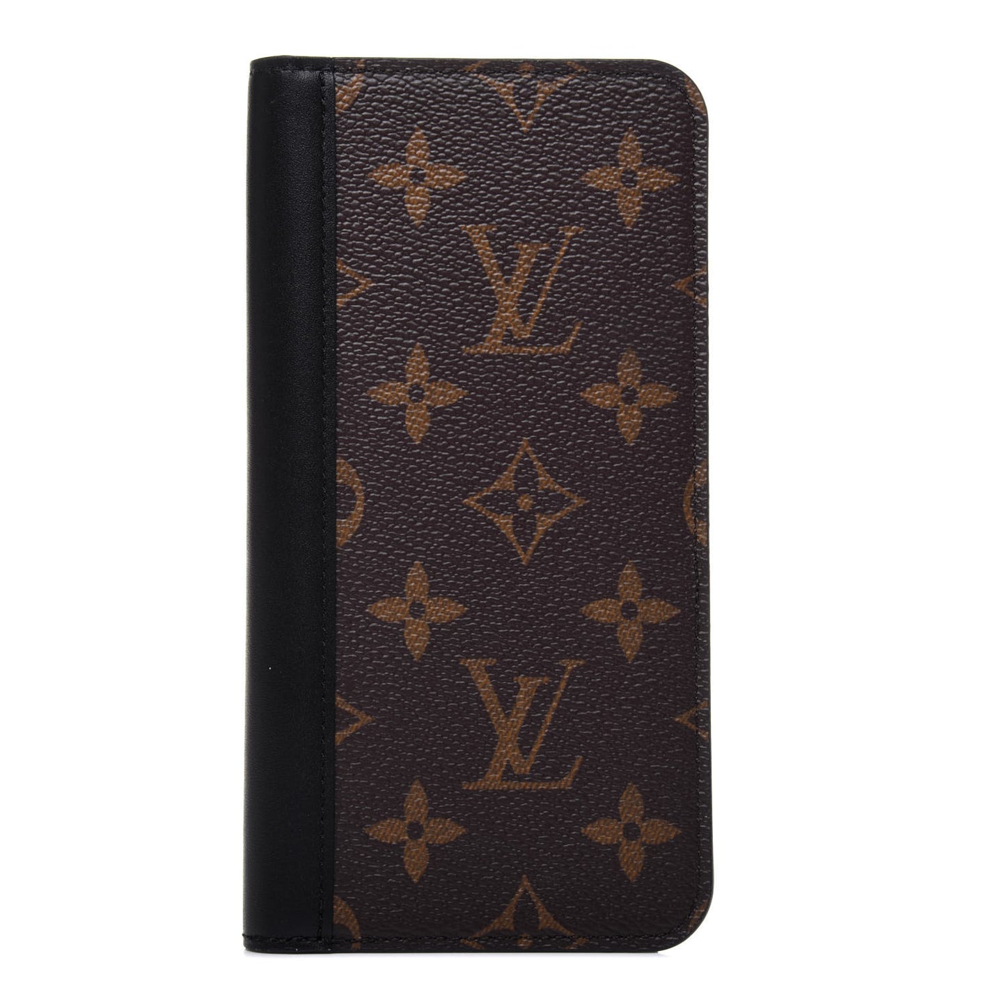Monogram iPhone XS Max Folio Case Black