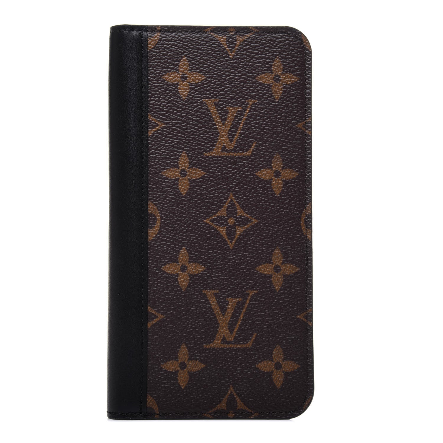 Louis Vuitton Monogram iPhone XS Max Folio Case Black 1 of 10