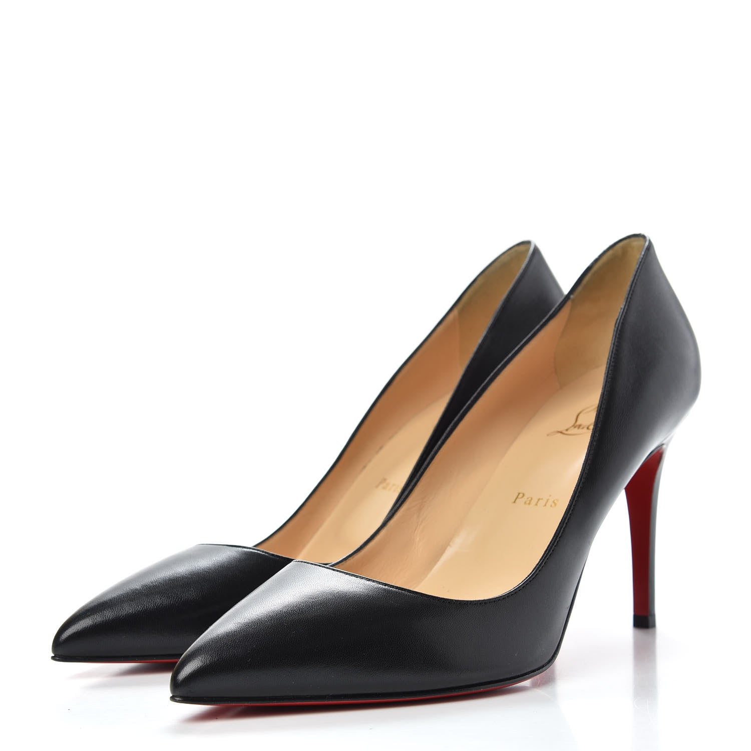 Christian Louboutin Shiny Nappa Pigalle 85 Pumps 41.5 Black 3 of 10