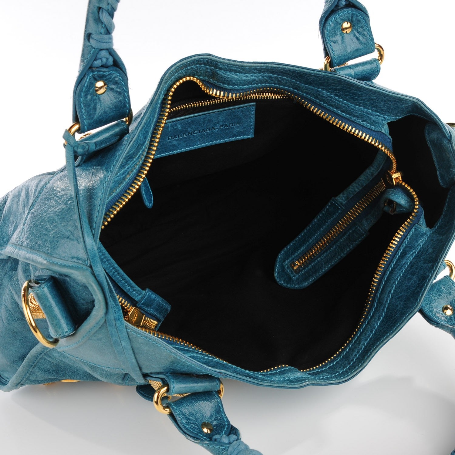 Balenciaga Agneau Giant 21 Gold Hardware City Turquoise 5 of 15