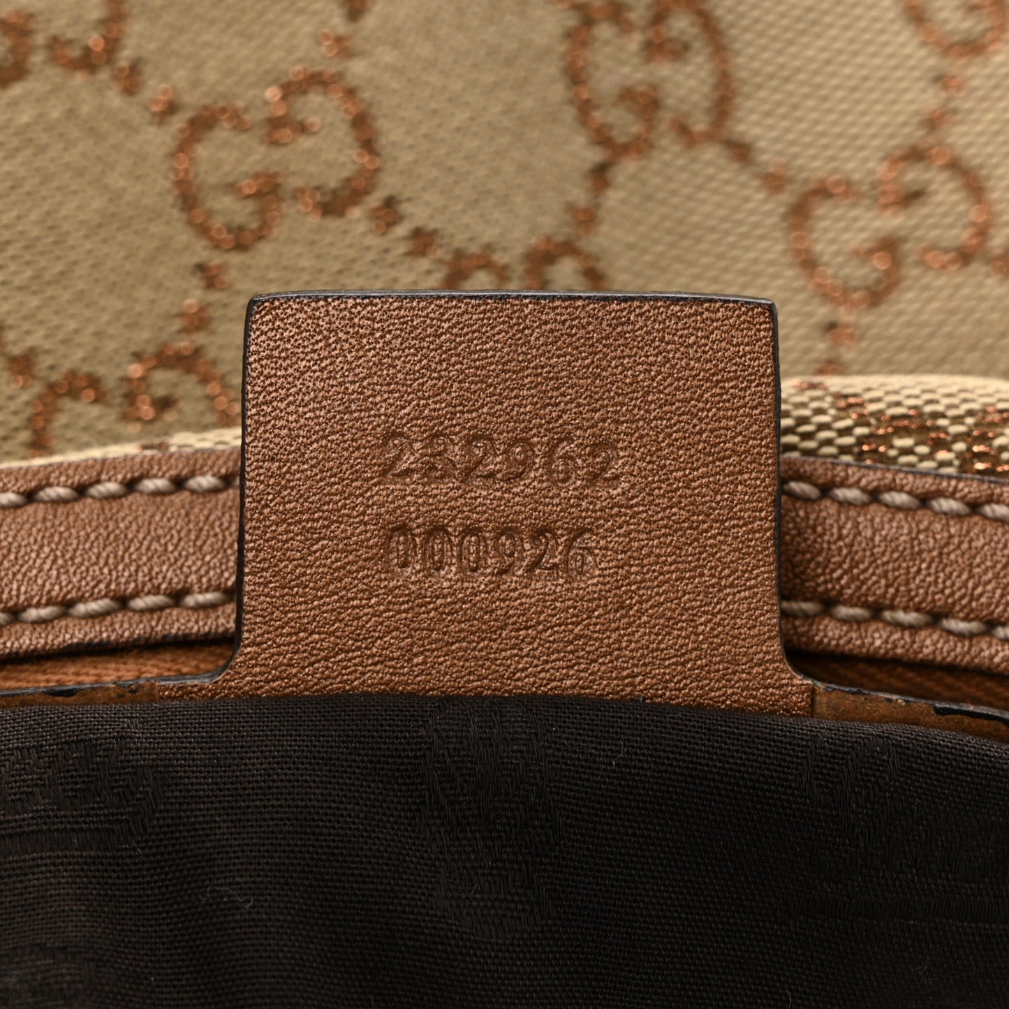 Monogram Medium GG Twins Hobo Bronze