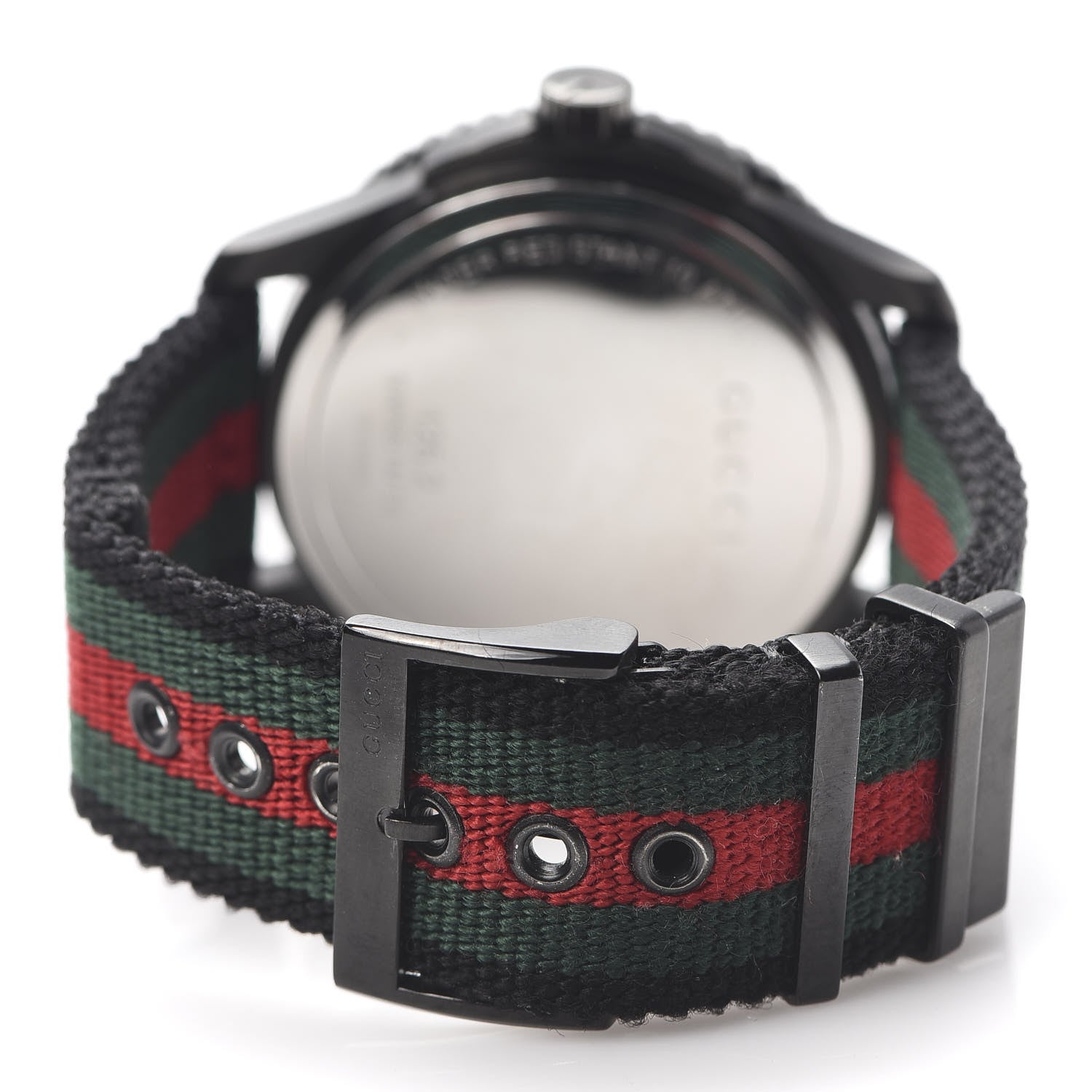 Gucci Stainless Steel Nylon 44mm Gucci Sport Web Quartz Watch Black 4 of 6