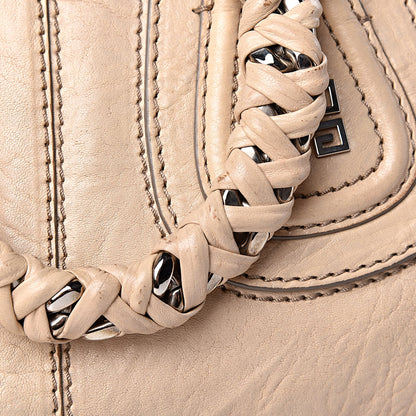 Givenchy Wrinkled Lambskin Medium Chain Wrap Nightingale Beige 16 of 16