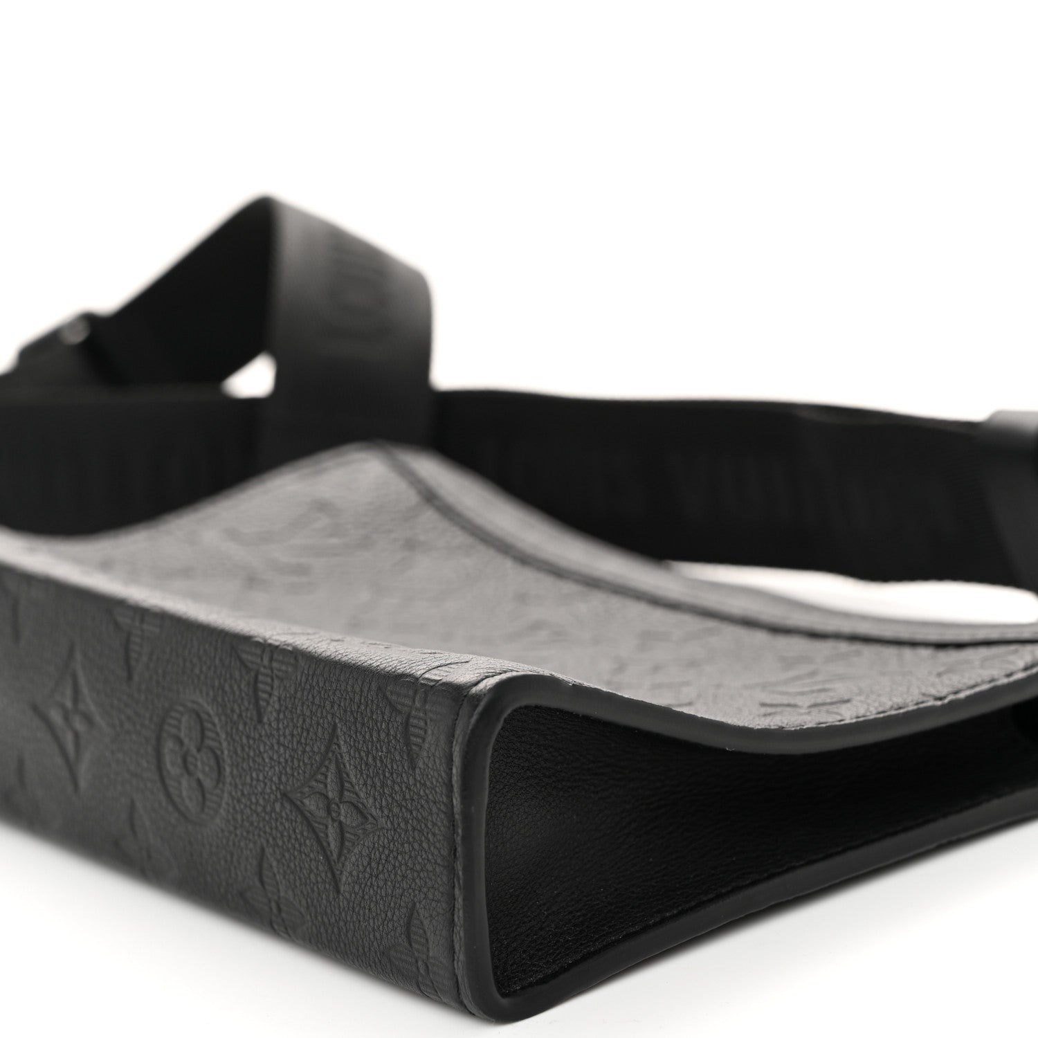 Louis Vuitton Calfskin Monogram Shadow Gaston Wearable Wallet 9 of 10