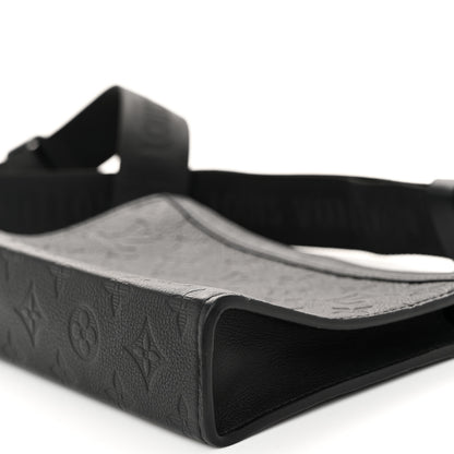 Louis Vuitton Calfskin Monogram Shadow Gaston Wearable Wallet 9 of 10