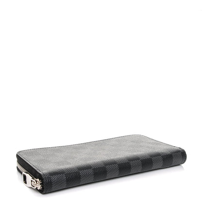 Louis Vuitton Damier Graphite Zippy Wallet Vertical 4 of 6