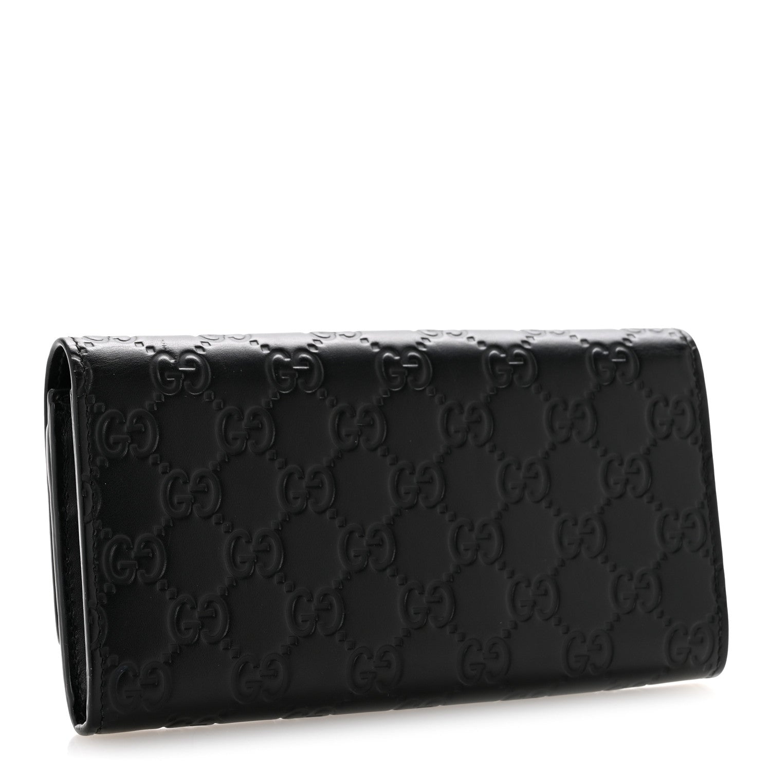 Gucci Microguccissima Bow Continental Wallet Black 3 of 10