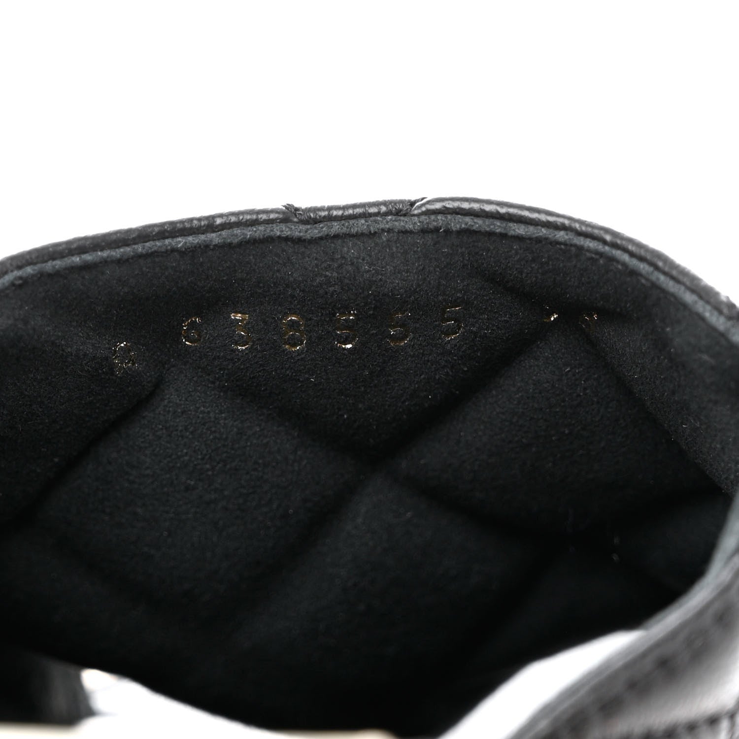 Chanel Lambskin Quilted CC Wedge Sandals 38 Black 8 of 8