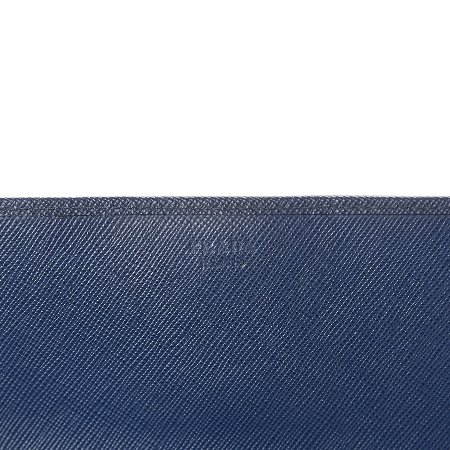 Saffiano Fiocco Bow Flap Wallet Bleuette