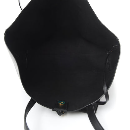 Saint Laurent Calfskin Large Shopping Tote Black 6 of 11