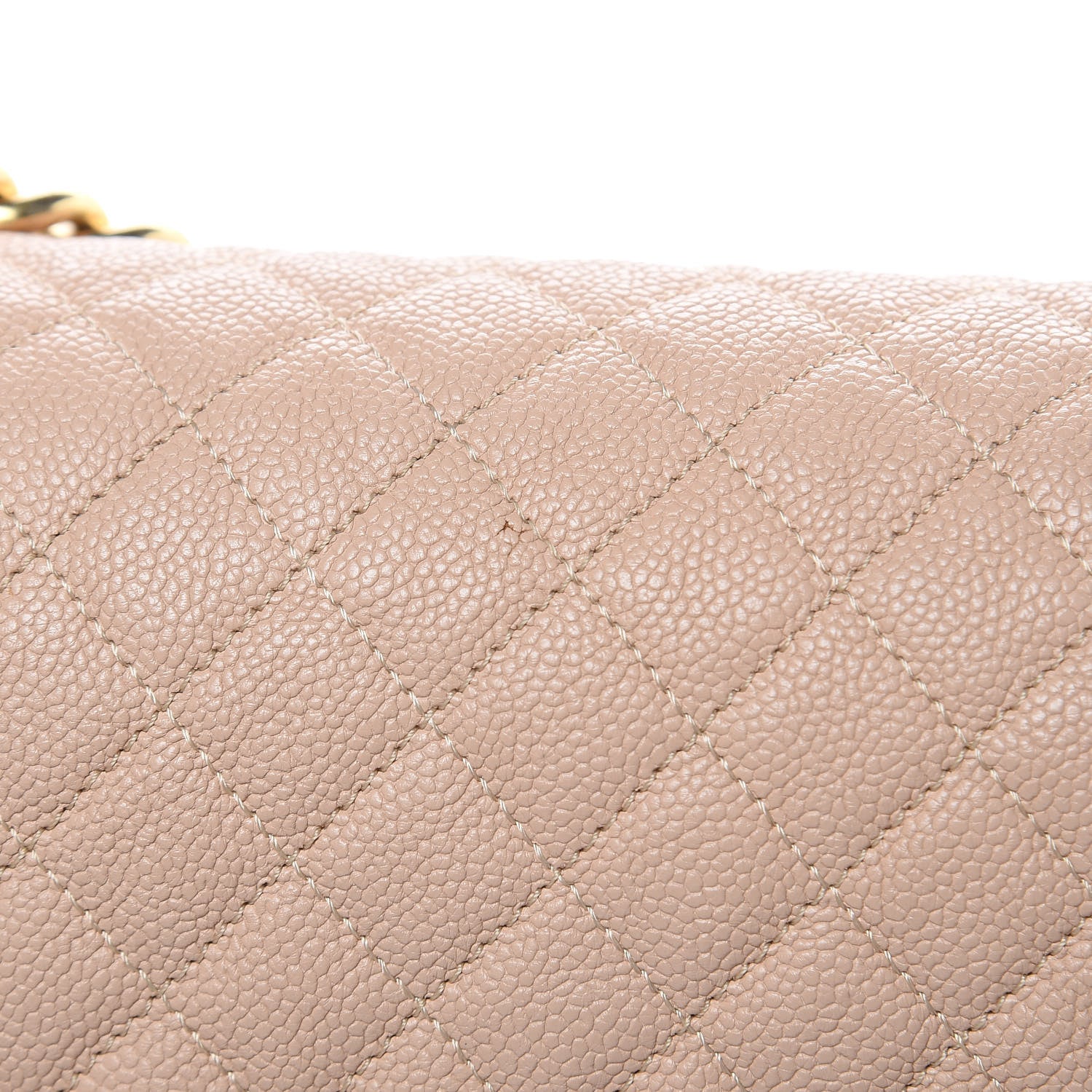 Chanel Caviar Quilted New Medium Boy Flap Light Beige 12 of 14