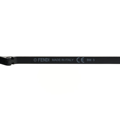 Fendi Rubber FF Fabulous Shield Sunglasses FF M0039/G/S Black Yellow 5 of 7
