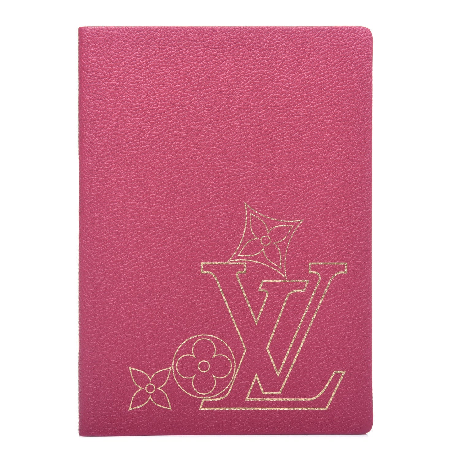 Louis Vuitton Taurillon Notebook Groseille 1 of 8