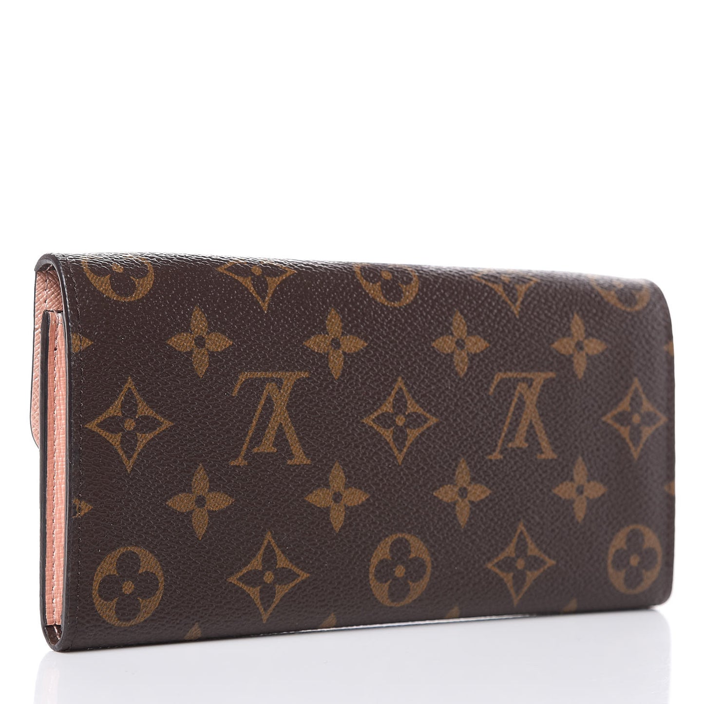 Monogram Emilie Wallet Rose Nacre