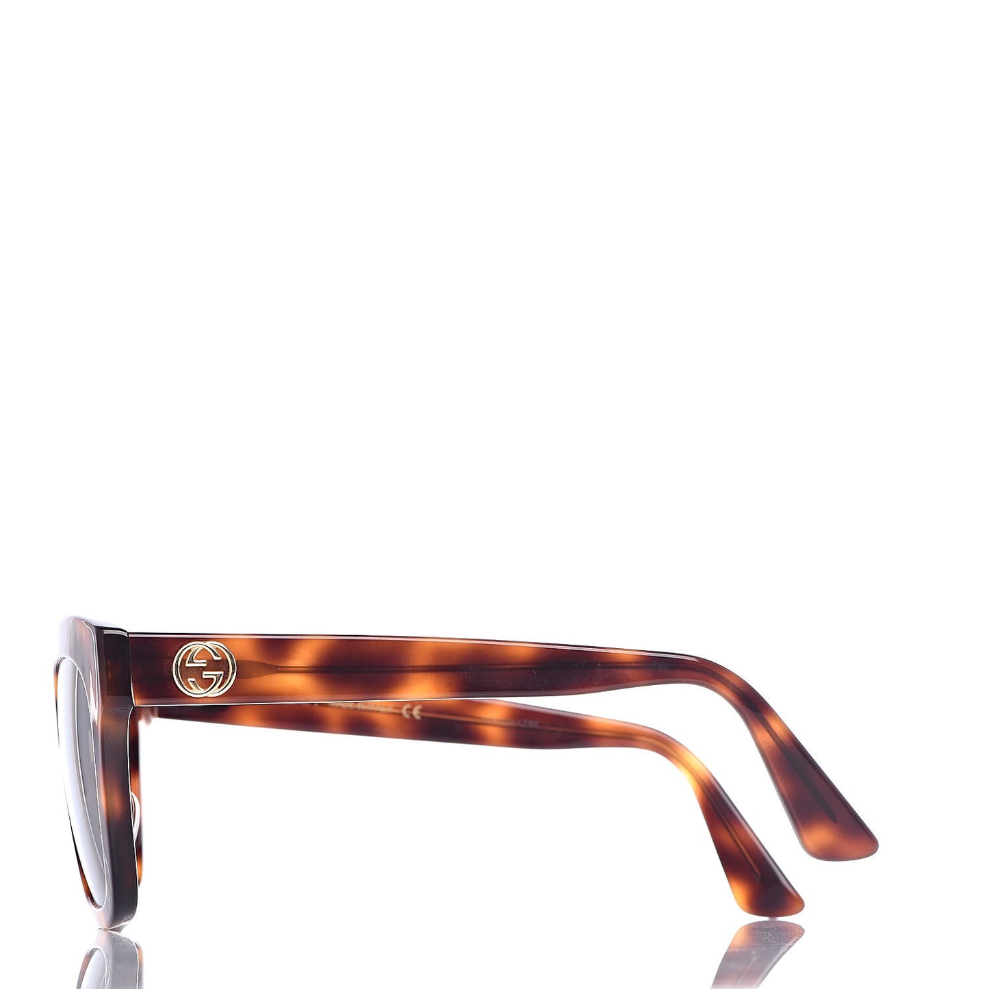 Acetate Square Frame Sunglasses GG0029SA Tortoise