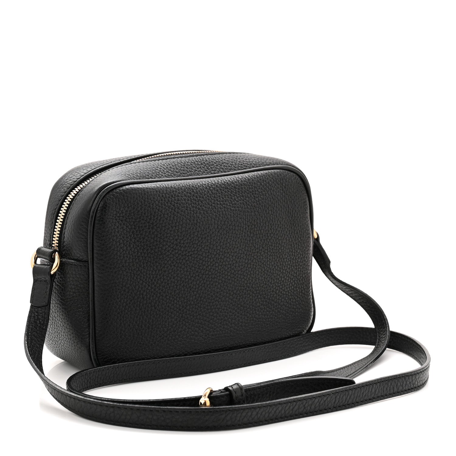 Gucci Pebbled Calfskin Small Soho Disco Bag Black 3 of 11